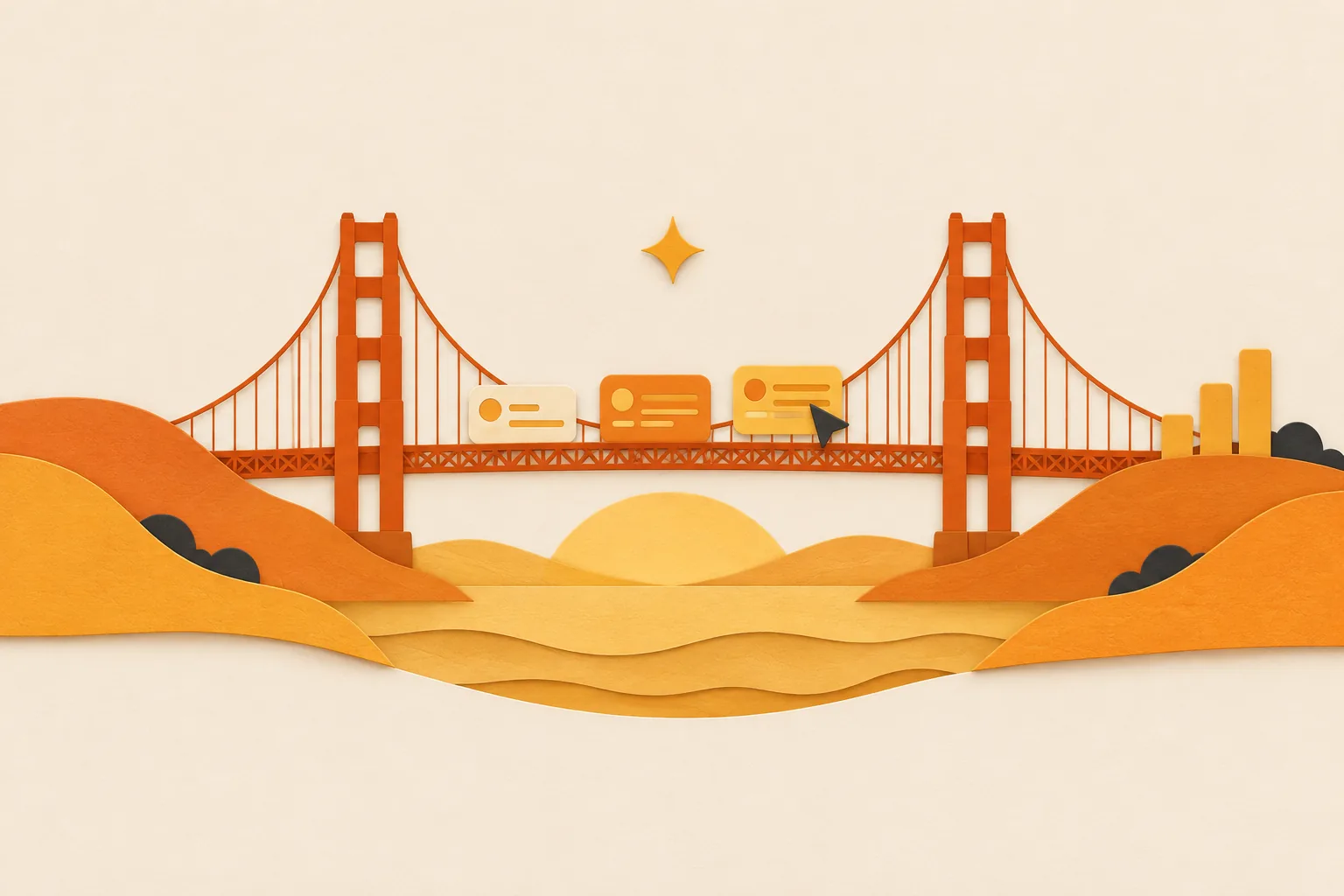 Editorial illustration for the article How Bay Area Product Designers Actually Work With AI in 2026